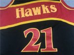 NBA 21 Wilkins Hawks Maillot noir